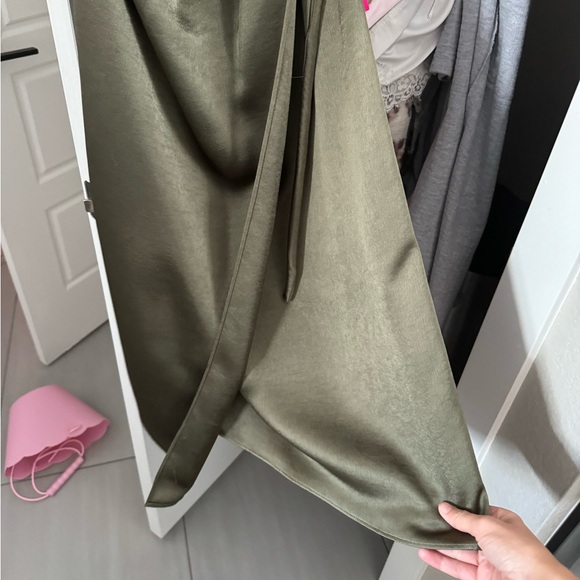 FULL SET liz damrich x antonio melani green skirt and top - Picture 10 of 14